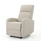 preview thumbnail 21 of 36, Gaius Class Fabric Recliner by Christopher Knight Home Wheat