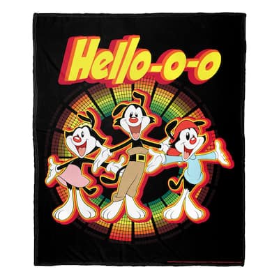 Warner Brothers Animaniacs Hellooo Silk Touch Throw Blanket