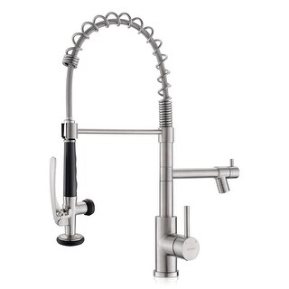 Kitchen Faucet with Pull Down Sprayer Sink Faucet with Pot Filler