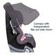 preview thumbnail 26 of 30, Baby Trend Cover Me 4-In-1 Convertible Car Seat