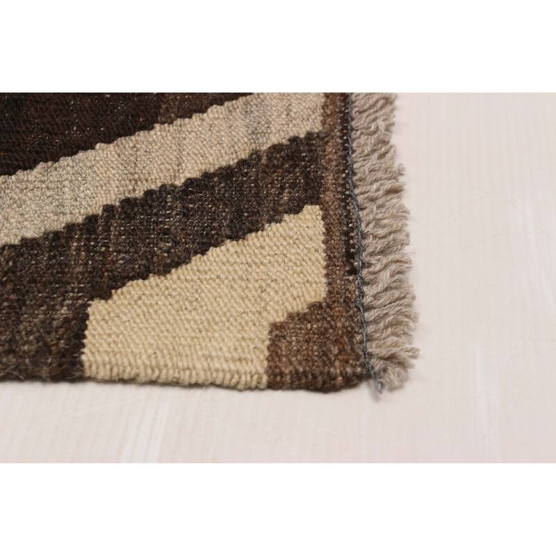 Sivas Brown Kilim 10'6" x 13'8" - 10'6 x 13'8