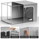 preview thumbnail 27 of 36, Storage Bins, Foldable Stackable Container Organizer Set with Large Window & Carry Handles