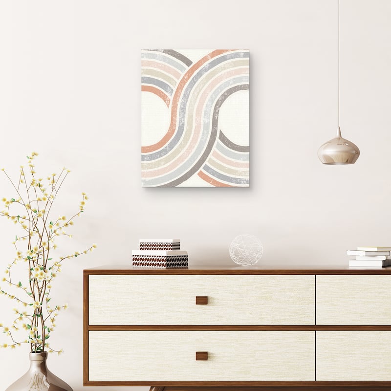 Over the Rainbow II Crop by Moira Hershey Canvas Art Print