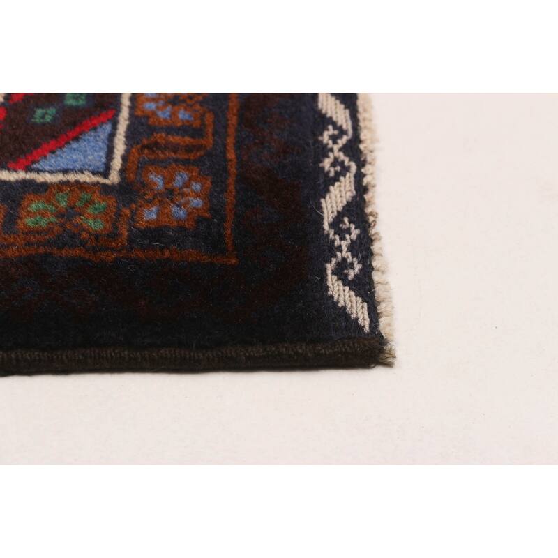 Teimani Red Rug 3'8" x 6'4" - 3'8 x 6'4