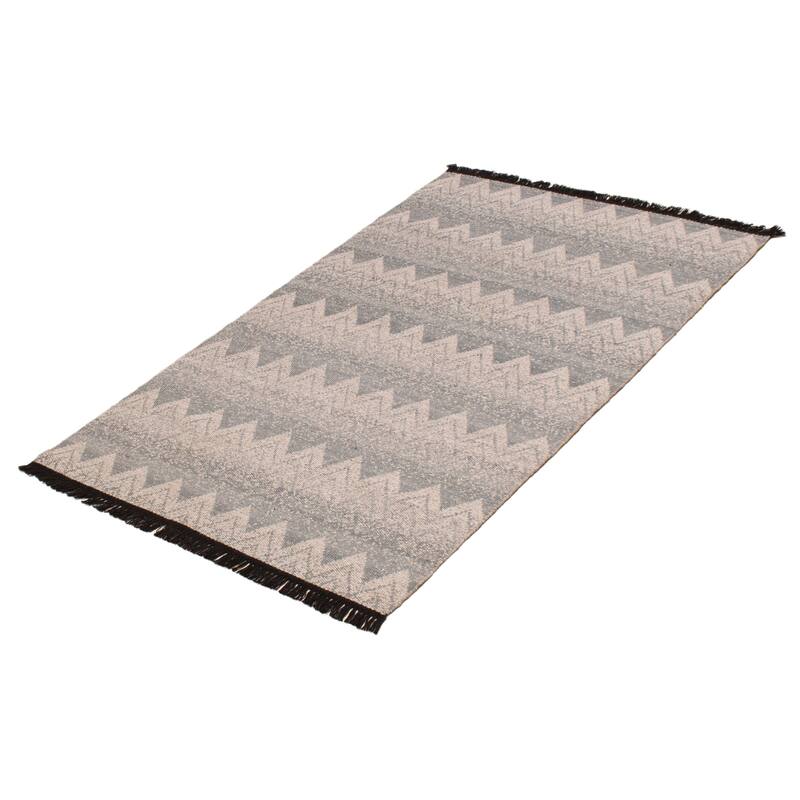 Ankara FW Grey Kilim 3'10" x 6'2" - 3'10 x 6'2