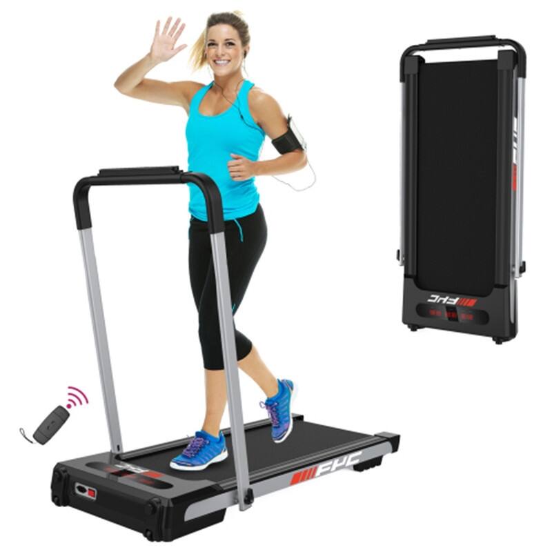 2.5 HP Folding Electric Treadmill With Remote Control&LED Display