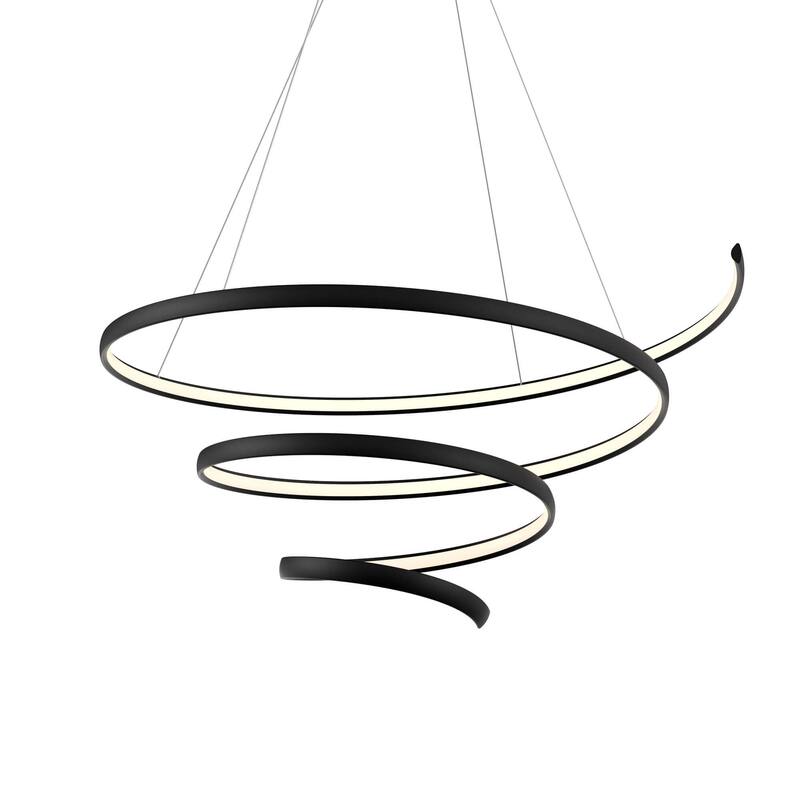 Helix LED Geometrical Pendant - 34-Inch