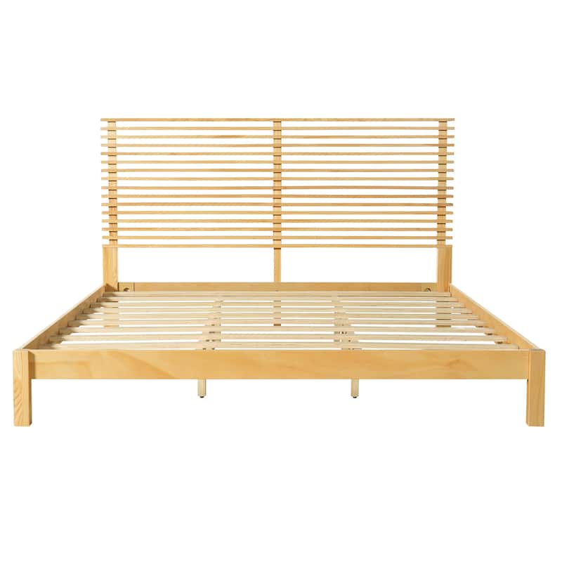 Christopher Knight Home - Arden Modern Wooden Bed Frame with Headboard
