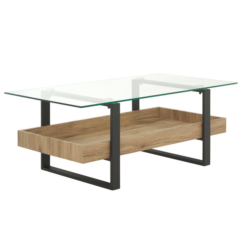 SAFAVIEH Home Auberon Coffee Table - 43"W x 24"D x 24"H