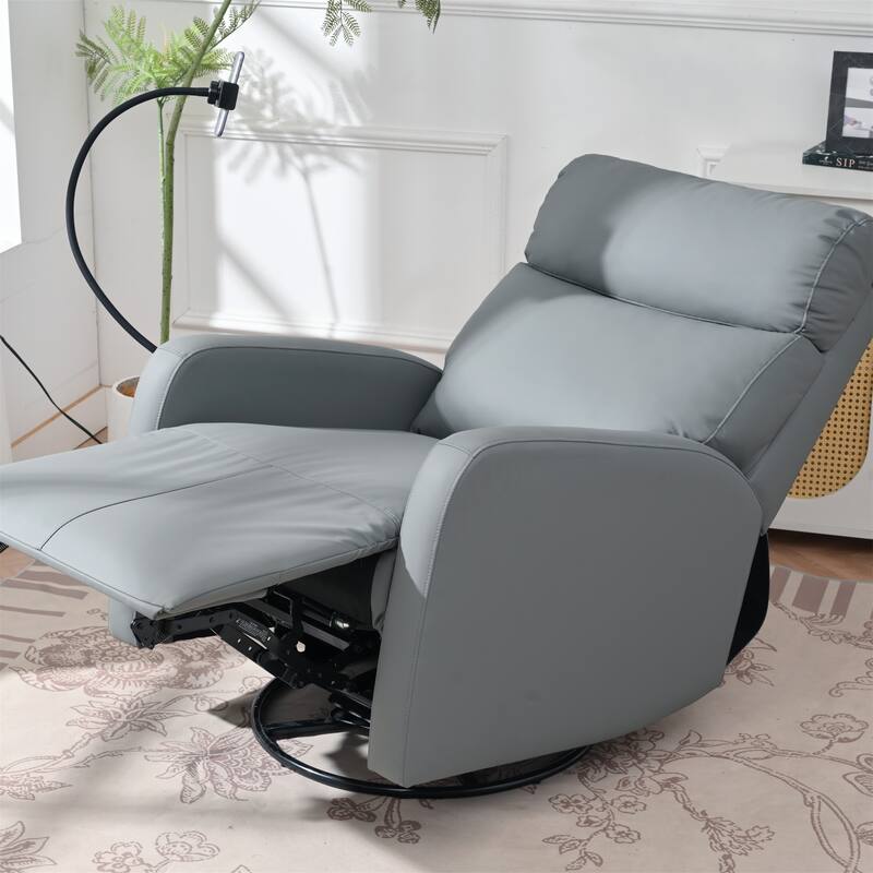 270° Power Swivel Rocker Recliner Chair