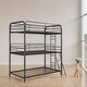 preview thumbnail 2 of 8, 3 IN 1 Twin over Twin & Twin Bunk Bed