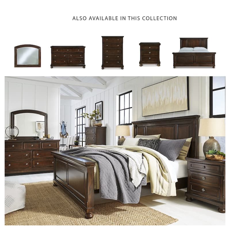 Signature Design by Ashley Porter Brown Panel Bed