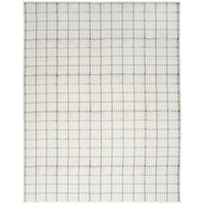 Novi Power Loomed Geometric Non Skid Area Rug By HomeRoots - 8' x 10'