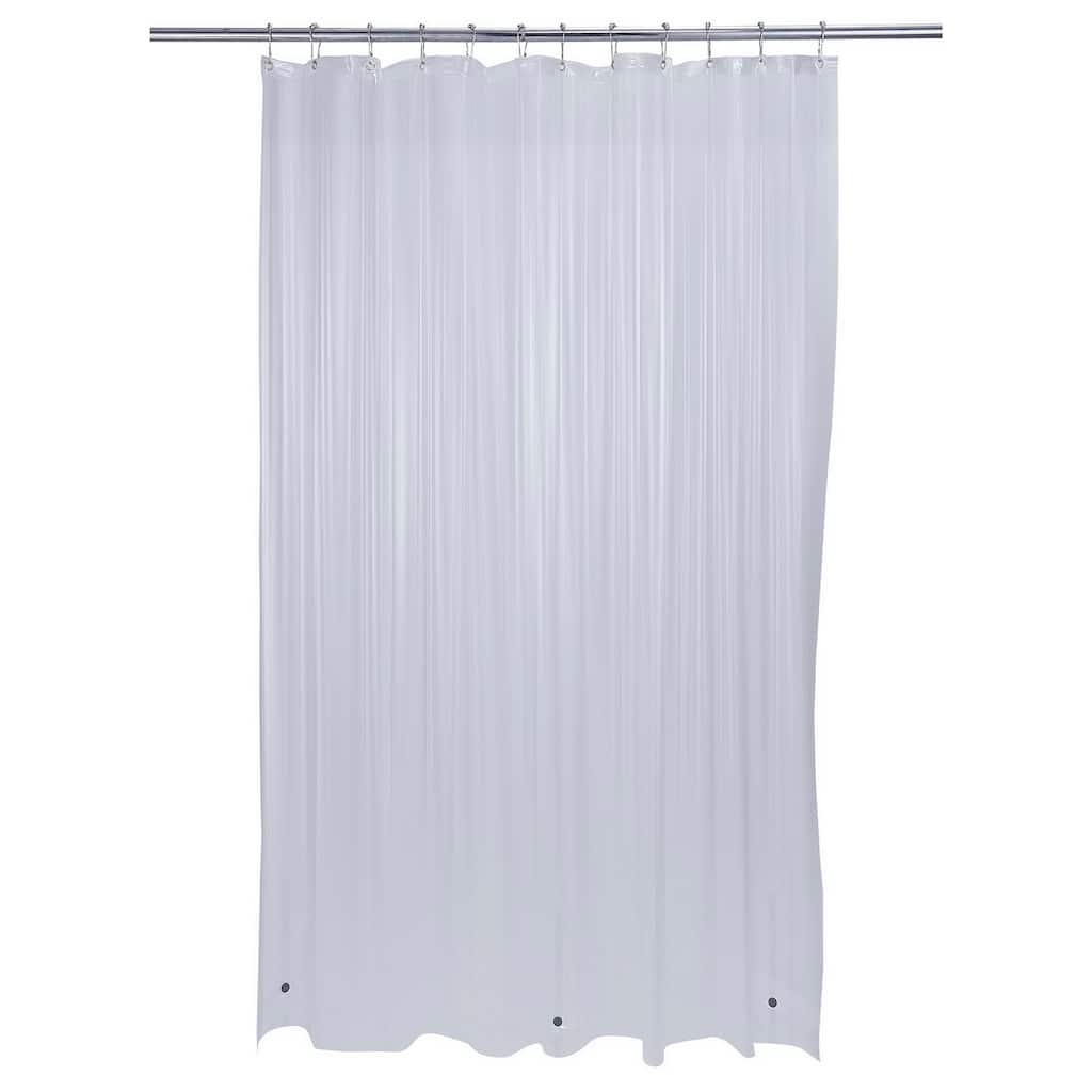 Bath Bliss Heavy Grommet Clear Shower Liner