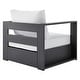 preview thumbnail 8 of 39, Tahoe Outdoor Patio Powder-Coated Aluminum 2-Piece Armchair Set