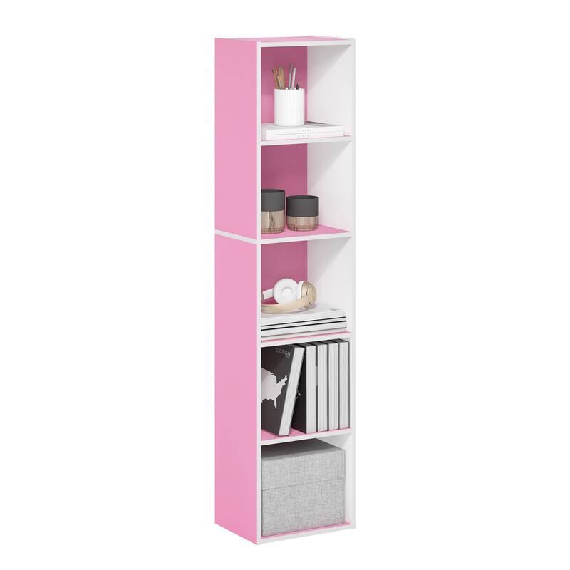 Furinno Pasir 5-Tier Open Shelf Bookcase