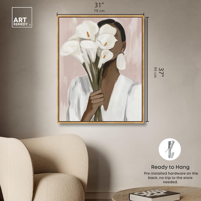Linea I Canvas by Art Remedy