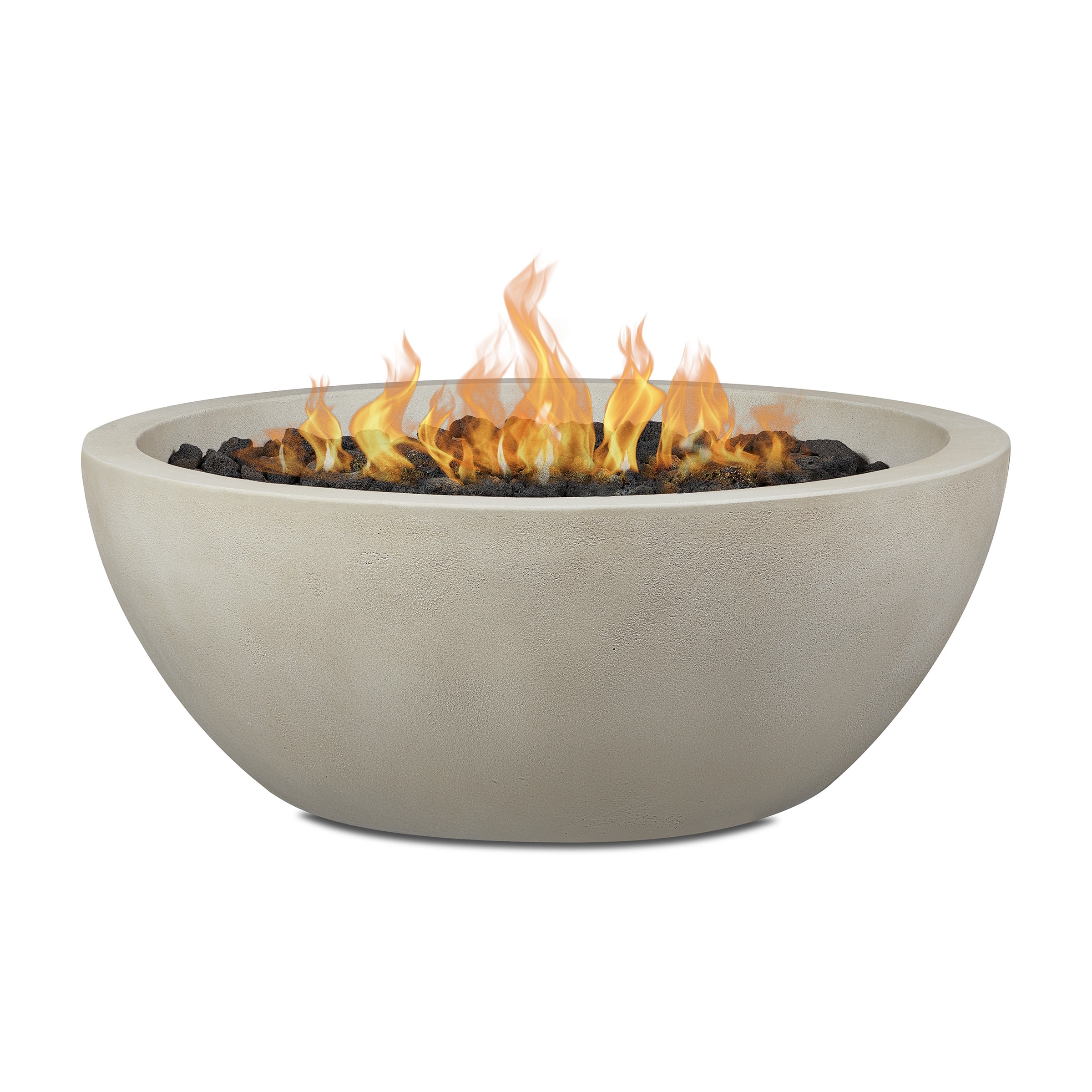 Alta Fog Large Natural Gas Fire Bowl by Jensen Co - 42 x 42 x 16