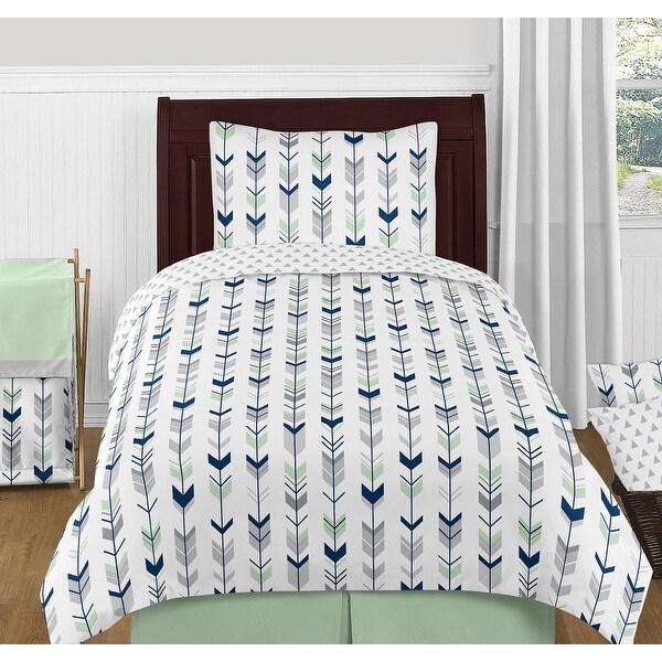 navy blue boys bedding