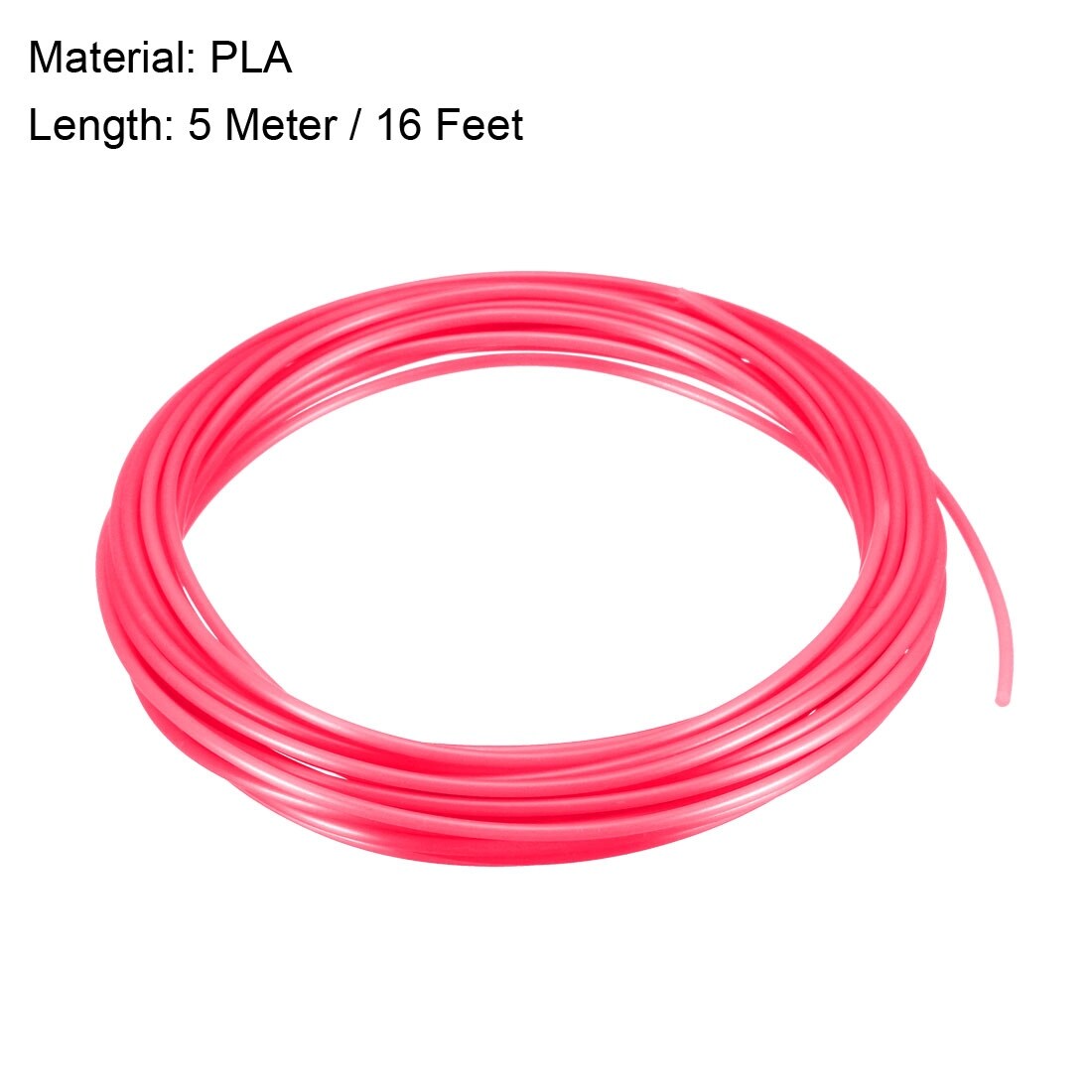 Shop 5 Meter 16 Ft Pla 3d Pen 3d Printer Filament 1 75 Mm Pink