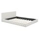 preview thumbnail 17 of 22, Queen Velvet Bed with Durable Frame and Easy Assembly