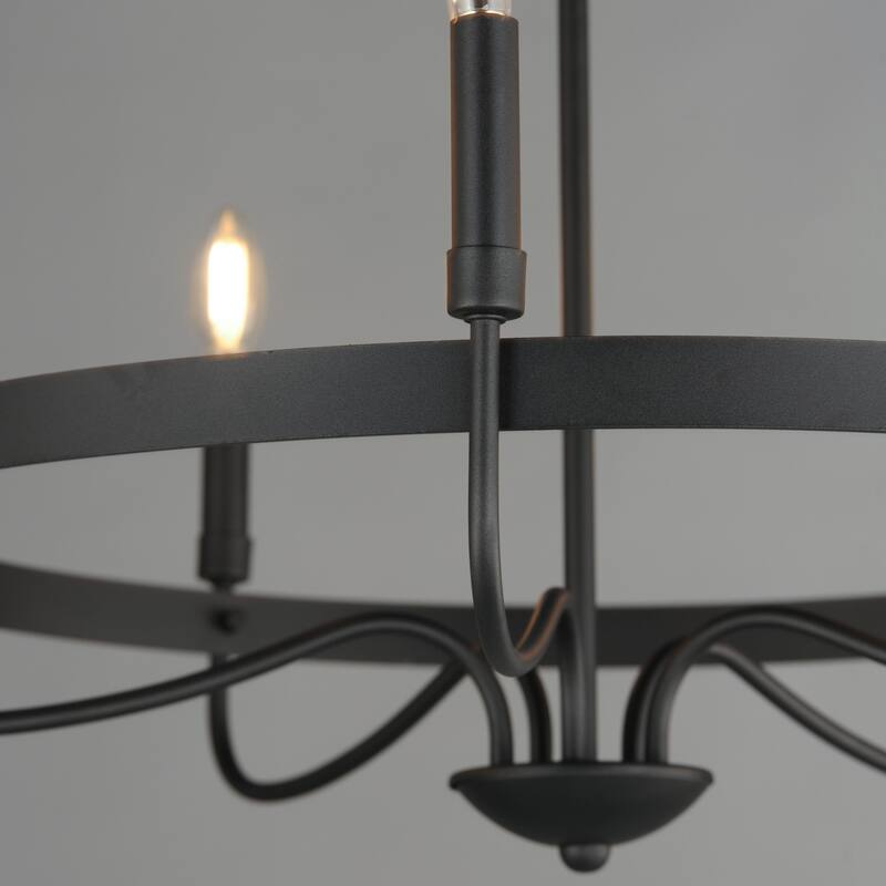 Maxim 14495 Frankie 5 Light 26" Wide Taper Candle Style Chandelier