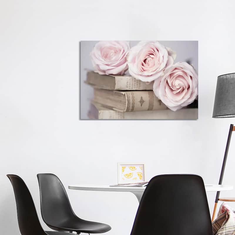 iCanvas "Vintage Roses" by Symposium Design Canvas Print - 26x40x1.5