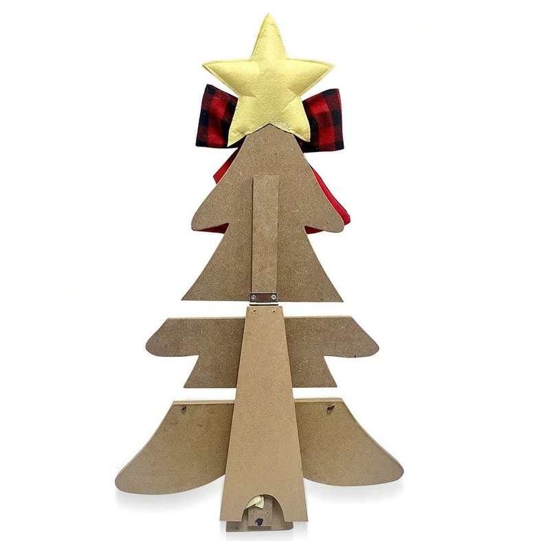 28‘’ H Wooden Snowman Christmas Porch Sign, Outdoor Christmas Decorations for Porch & Front Door Holiday Décor