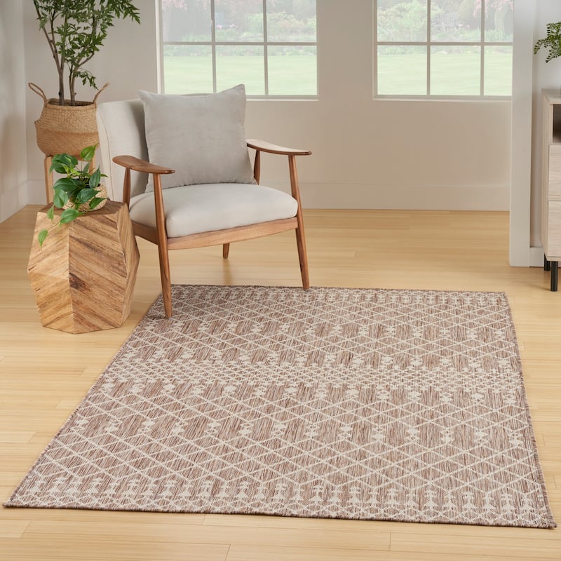 Nourison Positano Indoor/Outdoor Moroccan Area Rug