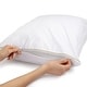100% Organic Cotton Waterproof Pillow Protector, Set of 2 - Bed Bath ...