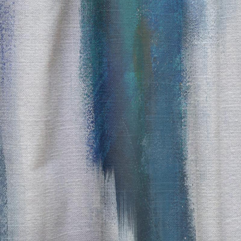 Designart 'Blue Glam Texture I' Contemporary Curtain Single Panel