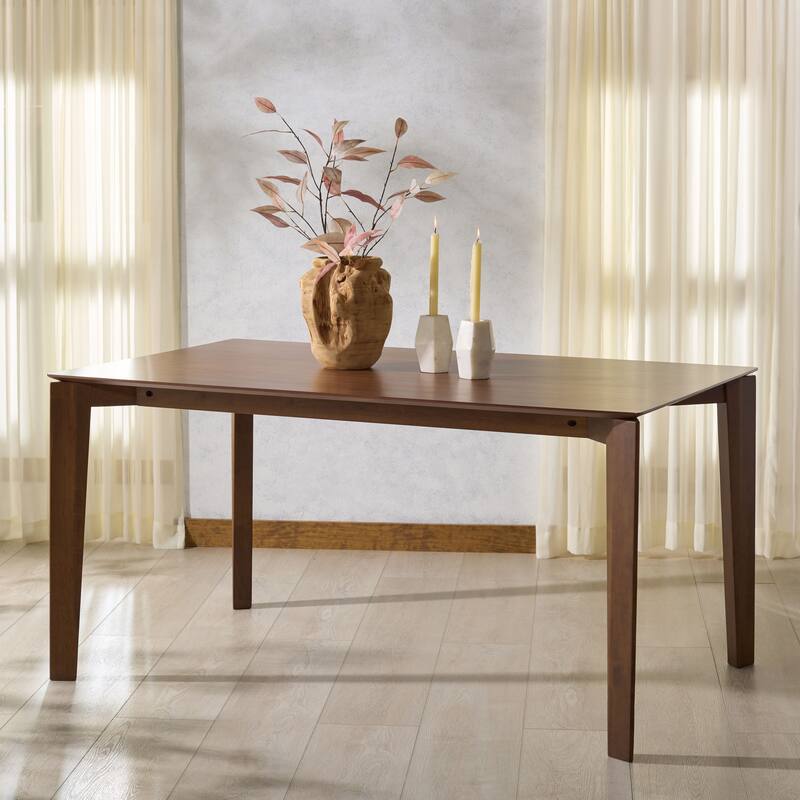SAFAVIEH Couture Alyssamarie Rectangle Wood Dining Table - 59"W x 35"D x 30"H