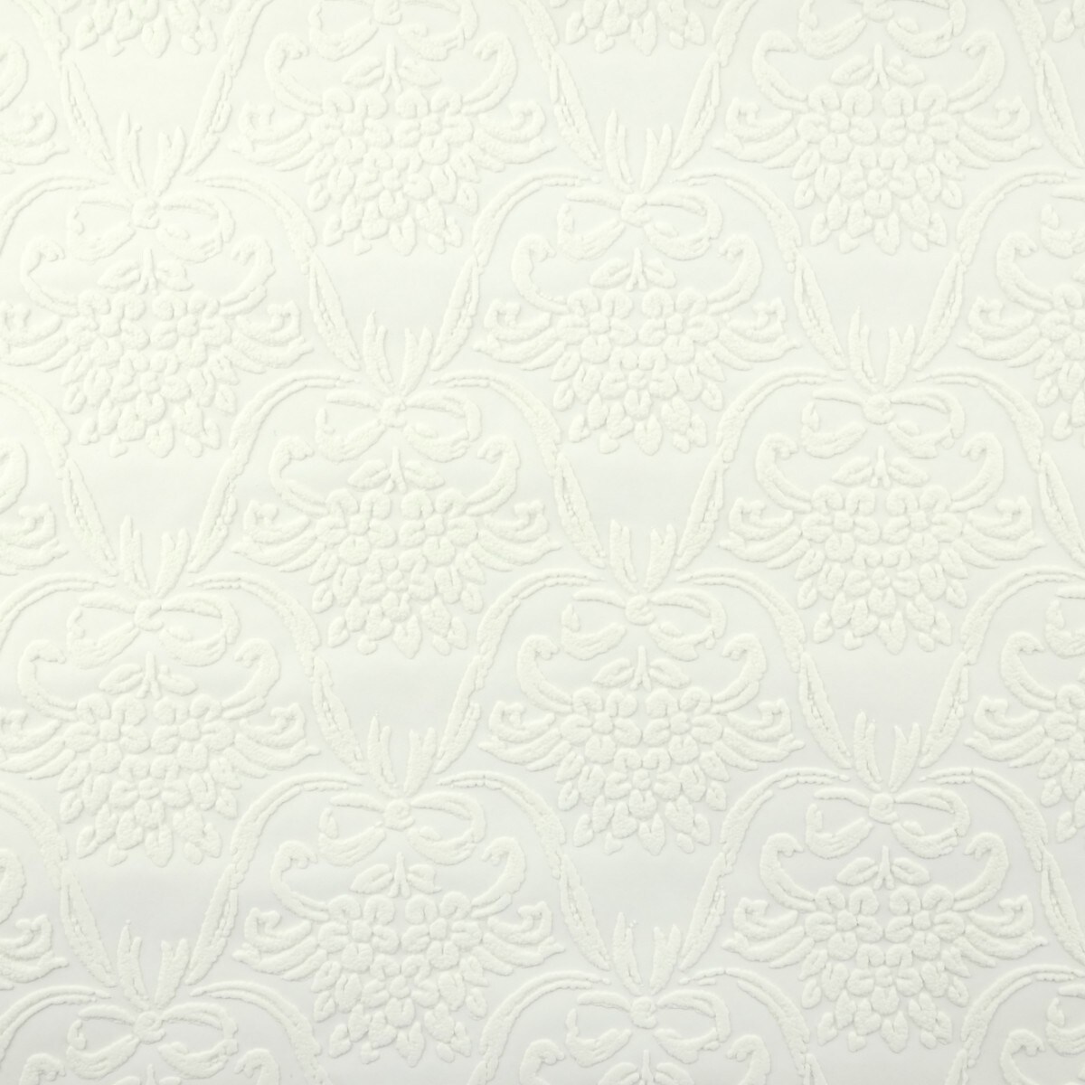 Shop Wallpapers White Embossed Textured Vinyl Kensington
