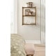 preview thumbnail 7 of 8, Kate and Laurel Prisha Tiered Wall Shelf - 18x7x25