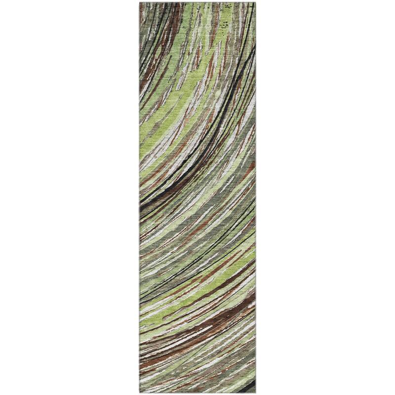 Premium Washable Super Soft Contemporary Horizon Mayfield Rug