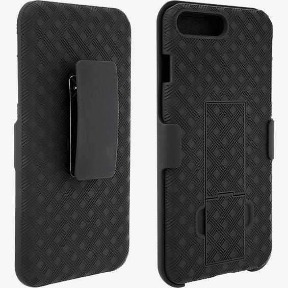 Unlimited Cellular Kickstand Holster for Apple iPhone 7 Plus, 6s Plus, 6 Plus (B