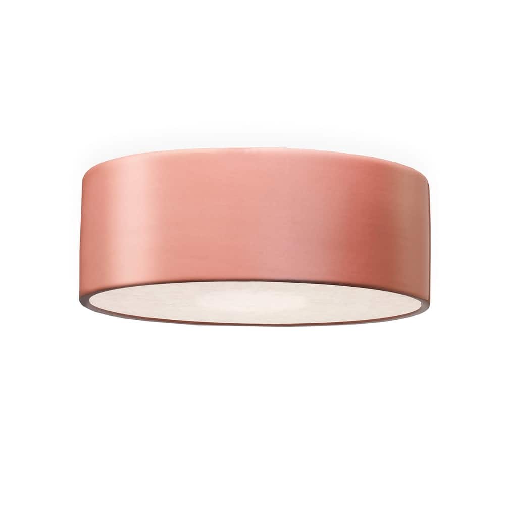 Justice Design Group Short Round LED Outdoor Flush-Mount
