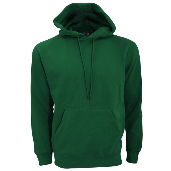 green plain hoodie