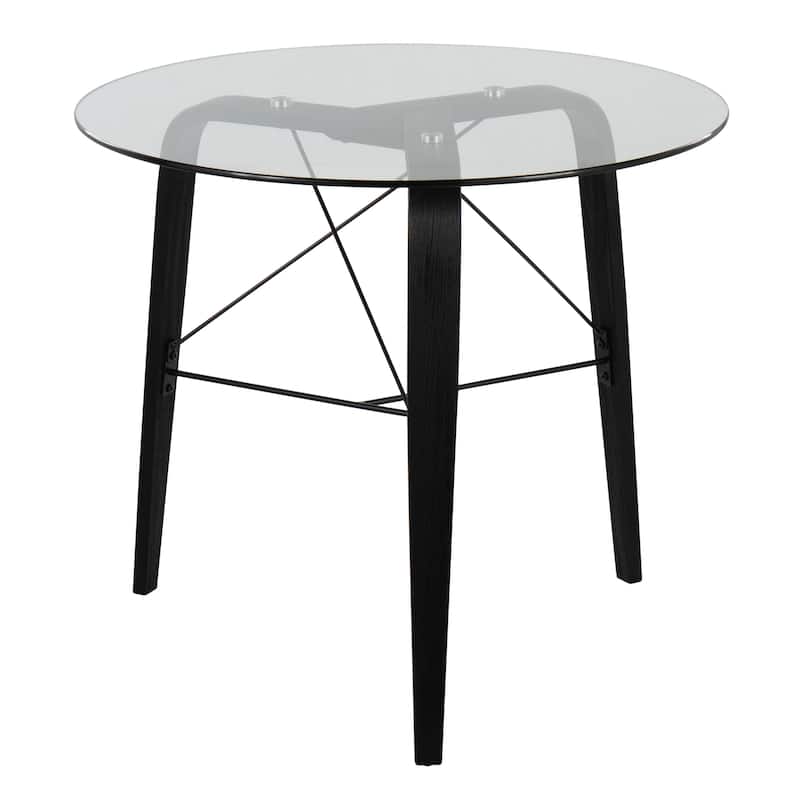 Carson Carrington Culnady Mid-Century Modern Round Dinette Table