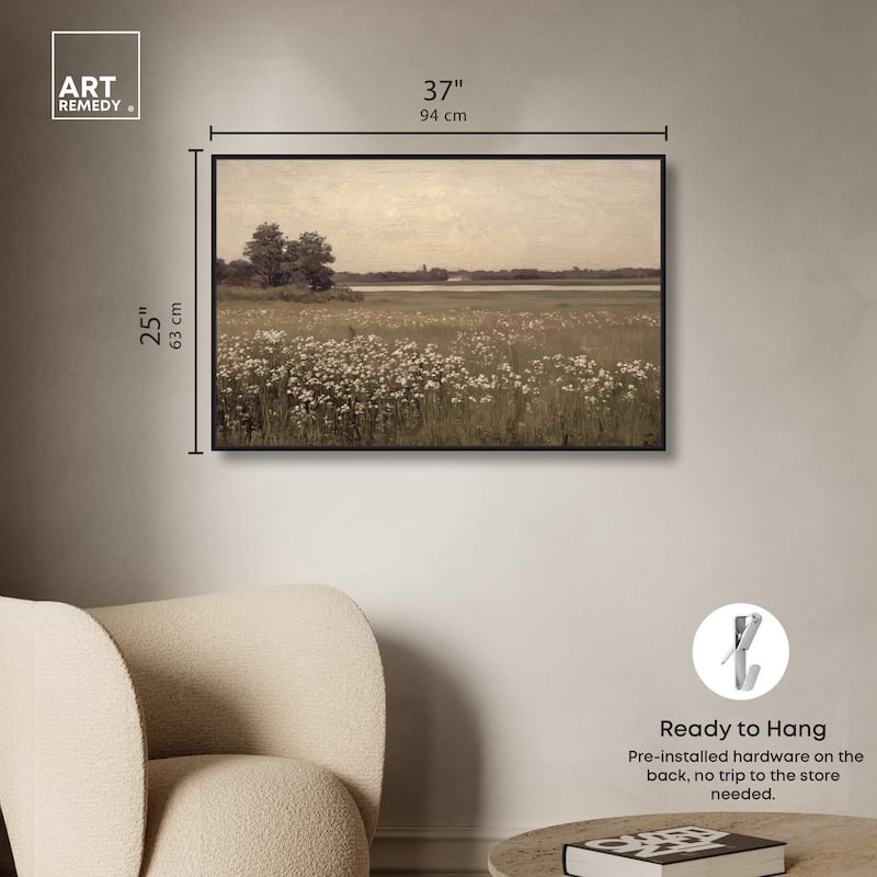 Hazy Day Canvas by Art Remedy