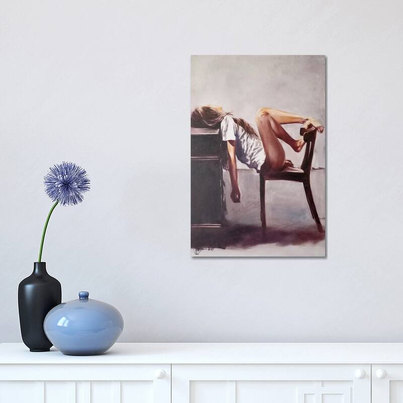 iCanvas "Lazy" by Igor Shulman Canvas Print - 18x12x1.5