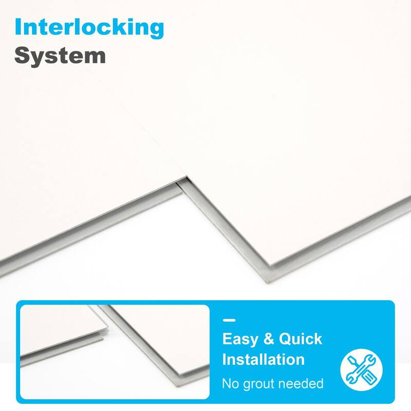 Art3d 10-sheet 24"x12" Interlock Wall Tiles Backsplash Tiles Cover 20 Sq.Ft.