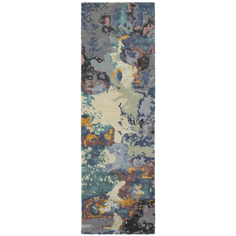 HomeRootsAbstract Industrial Rectangle Area Rug