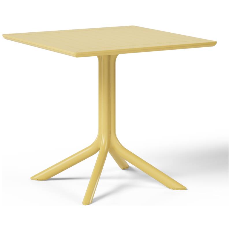 Frond and Form 31.5 Inch Outdoor Square Dining Table