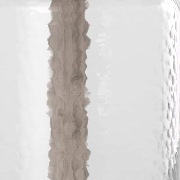24" Resin Glass USB Table Lamp (Set of 2)