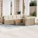 Option Beige 5x middle + Table + 2xcorner