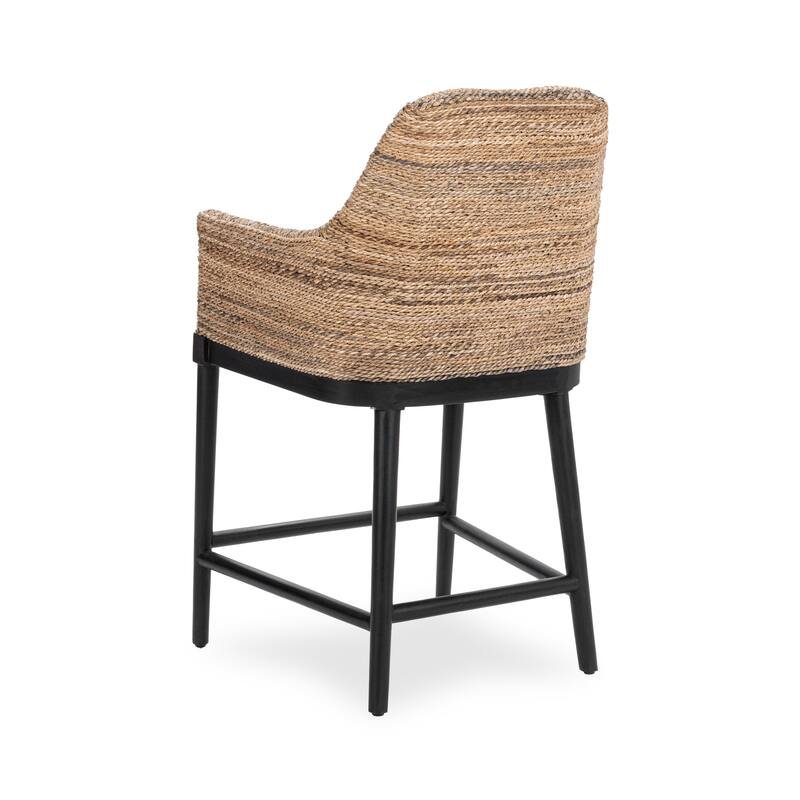 Rey Banana Leaf Counter Stool by Kosas Home