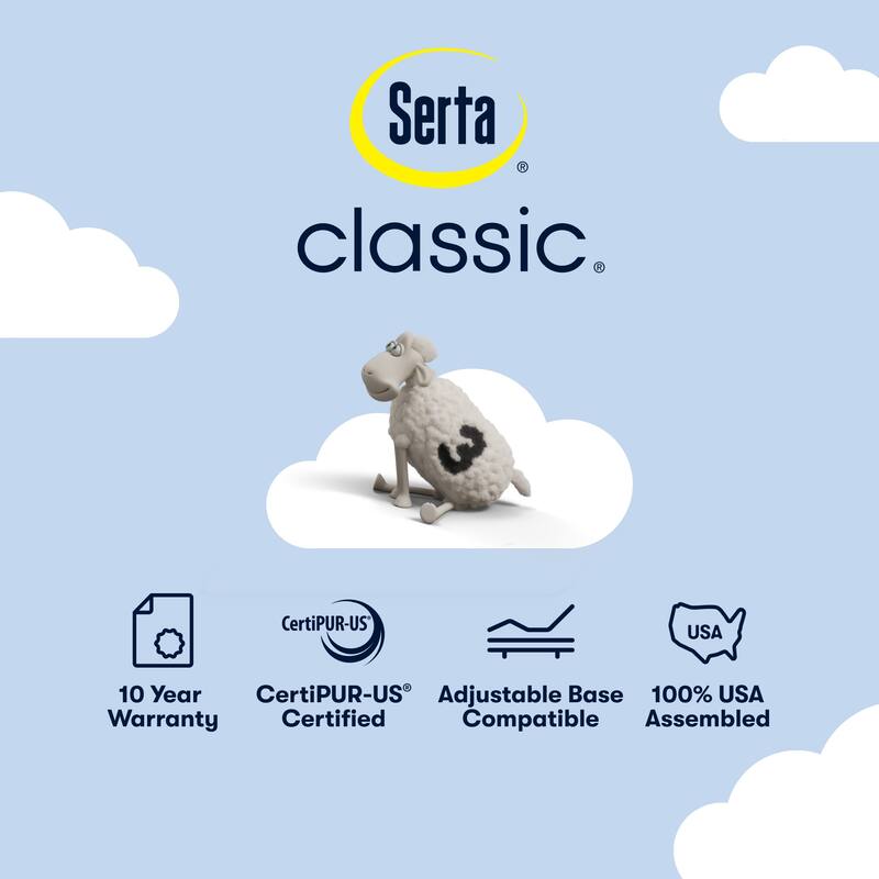 Serta Classic Clarks Hill LTD 11.5" Medium Mattress