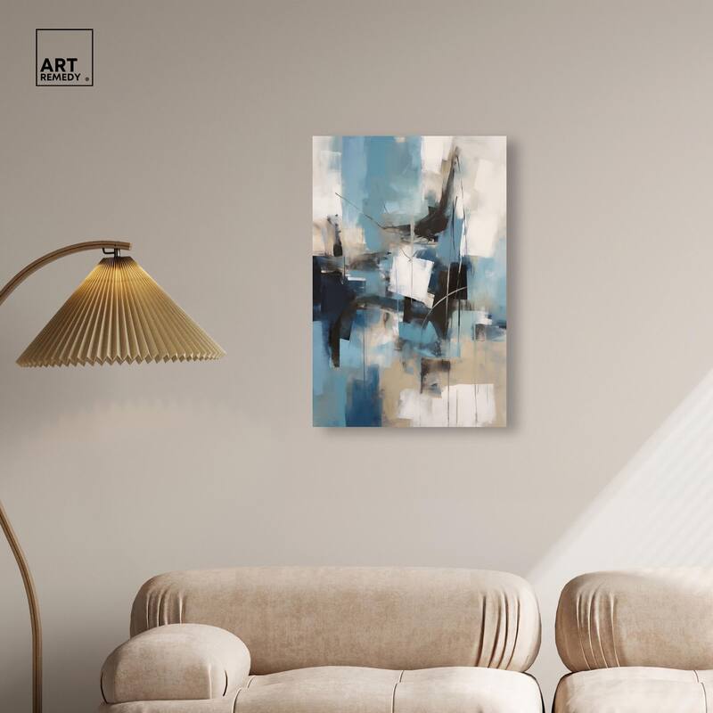 Glimpse of Infinity I Canvas by Art Remedy, Gallery Wrapped