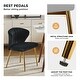 preview thumbnail 62 of 88, Barbara Contemporary Upholstered Side Chair with Small Base Set of 2 by HULALA HOME